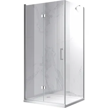 BPS-koupelny Obdélníkový sprchový kout HYD-OK20E 110x80 chrom/transparent - bez vaničky