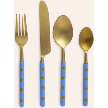 Příbor Sada příborů Calma House Mango 4-pack MANGO.C22.AZU modrá 55X