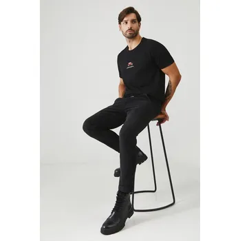 Pánské tričko Tričko Medicine černá barva, s potiskem RW24.TSMB22 99X, vel. M