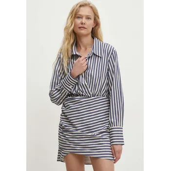 Dámské šaty Šaty Answear.LAB tmavomodrá barva, mini 2234.TMS 59X, vel. XS