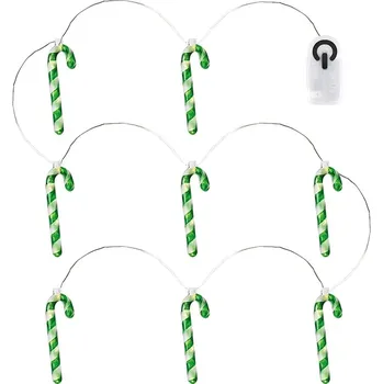 Vánoční dekorace LED girlanda Sirius Hannah 105 cm zelená barva 56422 76X