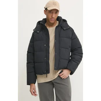 Pánská softshellová bunda Bunda Abercrombie & Fitch KI132.4143.900 černá 99X, vel. S