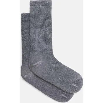 Pánské ponožky Ponožky Calvin Klein Jeans pánské, šedá barva, 701229794 90X, vel. ONE SIZE