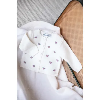 Dámský svetr Kojenecký vlněný kardigan Tartine et Chocolat TZ18081.67.74 bílá 00X, vel. 71