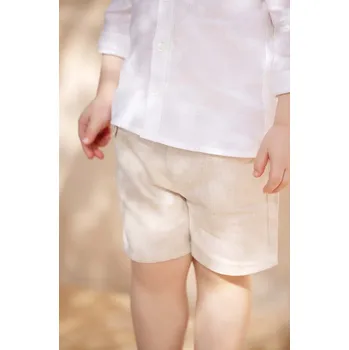 Chlapecké kraťasy Dětské plátěné šortky Tartine et Chocolat béžová barva TY26091.104 08X, vel. 104