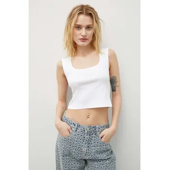 Top 2NDDAY 2ND Gabriella TT - Daily Cotton Rib 2242245387 bílá 00X, vel. L