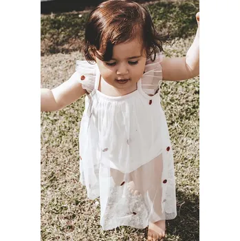 Dámské šaty Dětské bavlněné šaty That's mine Hirsa 0656121 béžová 01X, vel. 56