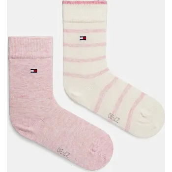 Dětské ponožky Tommy Hilfiger růžová barva, 701229939 701229939.G.9BYH 30X, vel. 31/34