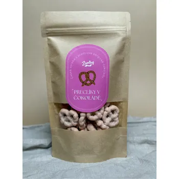 Preclíky v bílé čokoládě s vanilkou - 150 g