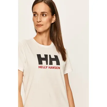 Pánské tričko Bavlněné tričko Helly Hansen 34112 bílá 00X, vel. S