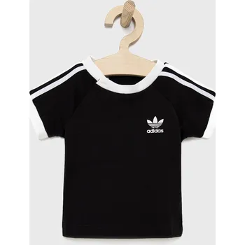 Dětská móda Dětské tričko adidas Originals H35545 černá 99X, vel. 62