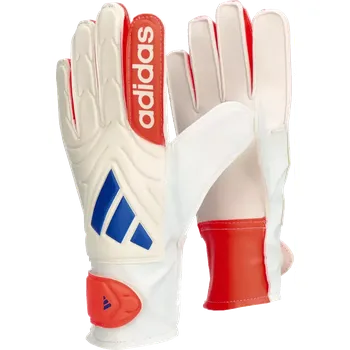Brankářské rukavice Dětské brankářské rukavice Adidas Copa Club bílo-oranžové