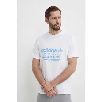 Pánské tričko Bavlněné tričko adidas Originals IR9634 béžová 01X, vel. XXL