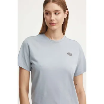 Pánské oblečení Bavlněné tričko The North Face Natural Dye S/S Tee NF0A89CB9OW1 šedá 90X, vel. S