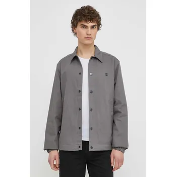 Pánská větrovka Bavlněná bunda G-Star šedá barva D24280.C962 90X, vel. L