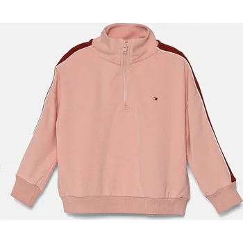 Chlapecká mikina Dětská mikina Tommy Hilfiger růžová barva, vzorovaná, KG0KG08034 KG0KG08034.9BYH.98.122 30X, vel. 116
