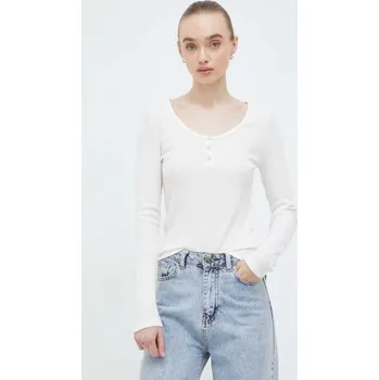 Pánské tričko Tričko s dlouhým rukávem Levi's béžová barva A7312 01X, vel. XXS