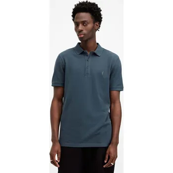 Pánské tričko Polo tričko AllSaints REFORM SS MD051H modrá 50X, vel. XL