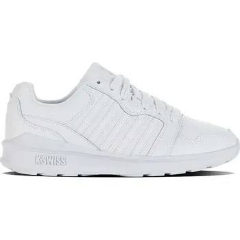 Pánské tenisky Kožené sneakers boty K-Swiss RIVAL TRAINER bílá barva, 99078.998.M 00X, EUR 36