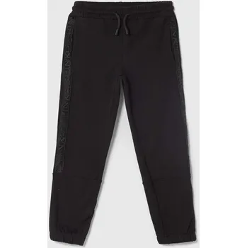 Chlapecké kalhoty Dětské tepláky Pinko Up S4PIJGFP187 černá 99X, vel. 128