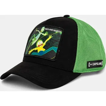 Kšiltovka Kšiltovka Capslab x Rick & Morty CL.REM5.1.PCT.REM černá 99X, vel. ONE SIZE