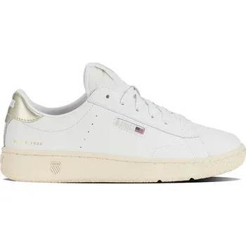 Pánské tenisky Kožené sneakers boty K-Swiss SLAMMKLUB CC bílá barva, 98911.149.M 00X, EUR 40