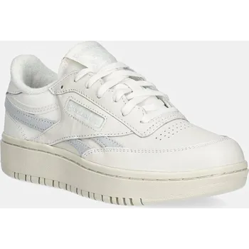Dámské tenisky Kožené tenisky Reebok Classic Club C Double Revenge béžová barva, 100201132 01X, EUR 36