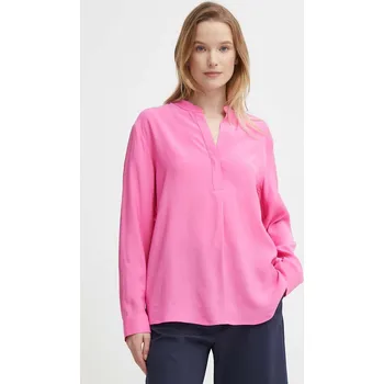 Dámská halenka Halenka Seidensticker dámská, růžová barva, hladká, 60.133512 30A, vel. 36