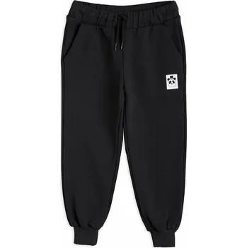 Chlapecké kalhoty Dětské bavlněné tepláky Mini Rodini 1000014699.NOS černá 99X, vel. 92-98