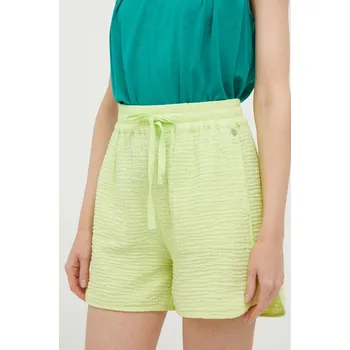 Dámské kraťasy Kraťasy Rich & Royal dámské, zelená barva, hladké, high waist 2305.977 71X, vel. 34