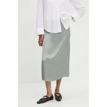 Dámská sukně Sukně Marc O'Polo zelená barva, midi, 406110320213 07X, vel. 36