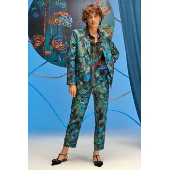 Dámské kalhoty Kalhoty Medicine dámské, černá barva, střih chinos, medium waist RW24.SPDB50 99A, vel. XS