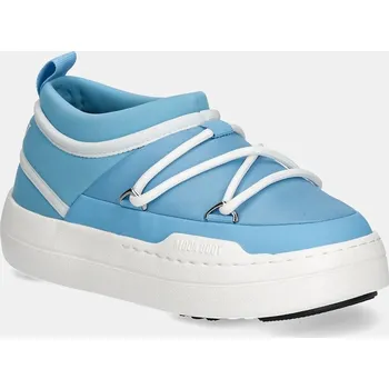 Dívčí sněhule Dětské sněhule Moon Boot JR PARK ICON tyrkysová barva, 80D3440050 80D3440050.35.38 56X, EUR 35