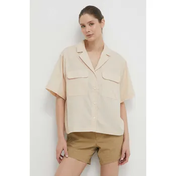 Pánská móda Košile Marmot Muir Camp M15349 béžová 01X, vel. S