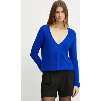 Dámský svetr Svetr z vlněné směsi Morgan MACARO modrá 57X, vel. S