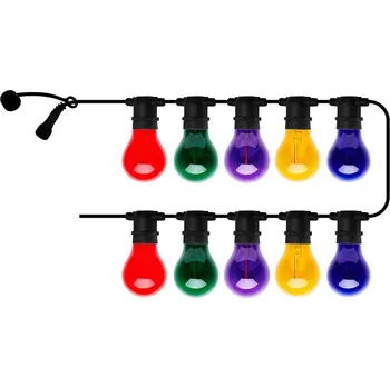 Vánoční dekorace LED girlanda Sirius Tobias Start set,10 LED 4,5 m 69515 vícebarevná MLC