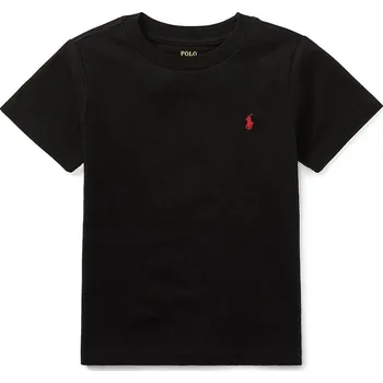 Chlapecké tričko Dětské bavlněné tričko Polo Ralph Lauren 322832904036 černá 99X, vel. 109-116