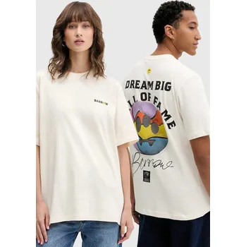 Bavlněné tričko Barrow F5BWUATH127 béžová 01X, vel. L