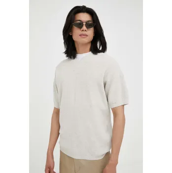 Dámský svetr Svetr American Vintage MDOZ18A béžová 01X, vel. M/L