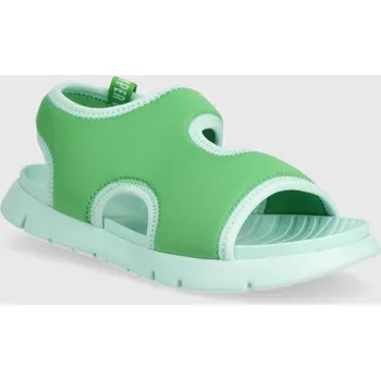 Dívčí sandály Dětské sandály Camper zelená barva K800572.B.28.34 77X, EUR 32