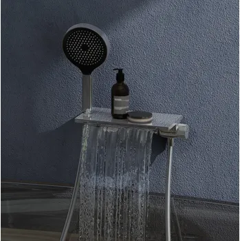 Vodovodní baterie design vanová baterie DOPORRO 3 - chrom