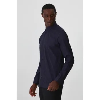 Pánská košile Košile Medicine RW24.KDMA14 fialová 49A, vel. XL