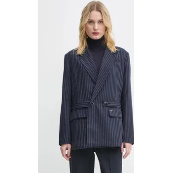 Dámské sako Blazer s příměsí vlny G-Star D25284.D721 námořnická modř 59X, vel. L