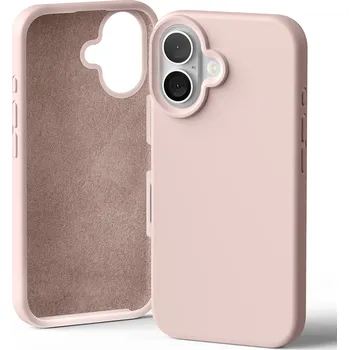 Pouzdro na mobilní telefon Mercury Ochranný kryt na iPhone 16 - Mercury, Silicone Pink Sand