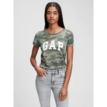 GAP Dámské Tričko s logem Gap GAP Zelená XXS (2413207)