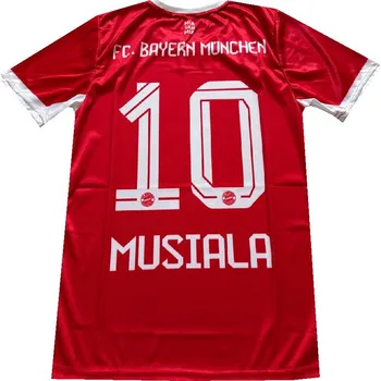 Fotbalový dres BAYERN 10 Musiala 2026 červený Velikost: S