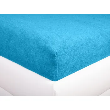 Prostěradlo Aaryans Froté prostěradlo tyrkysové Rozměry prostěradla: 140x200 cm