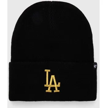 Módní doplněk Čepice 47brand MLB Los Angeles Dodgers B.HYMKM12ACE.BK černá 99X, vel. ONE SIZE