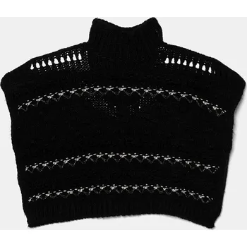 Pláštěnka Dětské pončo United Colors of Benetton 115HQU010.G.Seasonal černá 99X, vel. 168