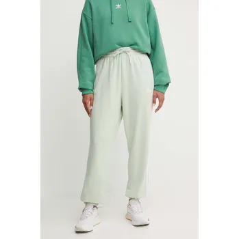 Bavlněné tepláky adidas Essentials IY4236 zelená 70X, vel. L